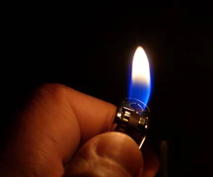 Flame lighter Stock Photos