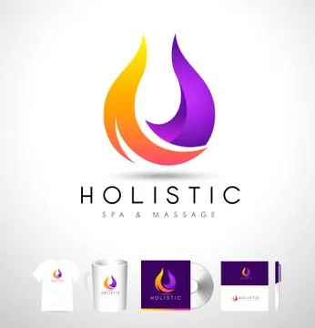 Flame Logo, Fire Logo, Fire Vector Stock Illustration