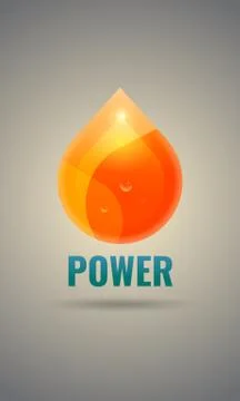 Flame logo template design Stock Illustration