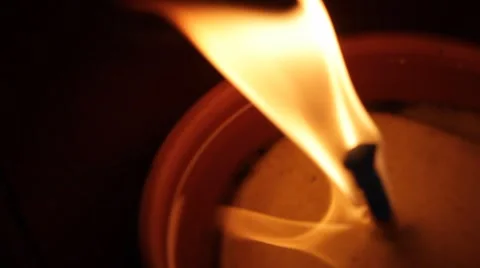 Flame long Stock Footage 1137261