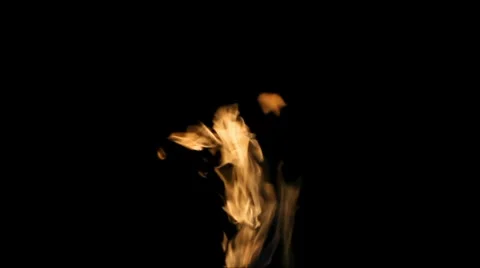 Flame loop Stock Footage 7909351