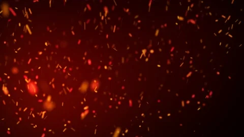 Flame particular abstract animation. Stock Footage 171421018