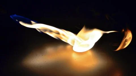 Flame. Stock Photos