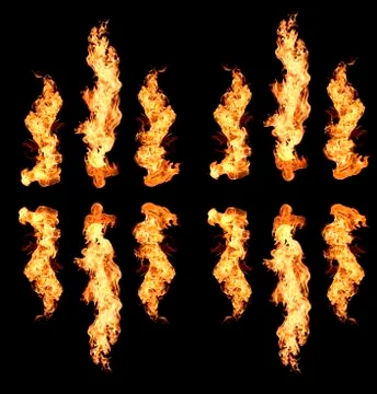 Flame Foto stock