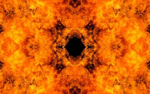 Flame red. Stock Illustration