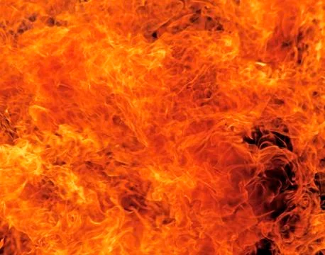 Flame red. Stock Photos