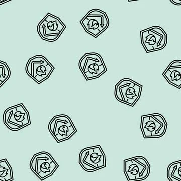Flame retardant line seamless pattern Stock Illustration