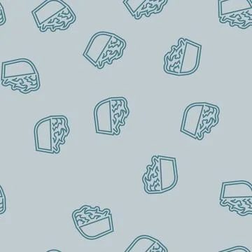 Flame retardant line seamless pattern Stock Illustration