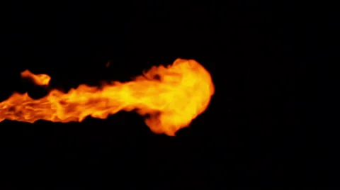 Flame (slow-motion) Stock Footage 39130752