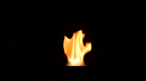 Flame Slow Motion Stock Footage 58654405