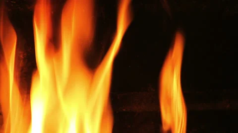 Flame spurts Stock Footage 32714287