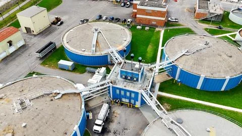 Flame Stack - Wastewater Treatment Plant Photos