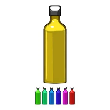 Flame stove fuel cartoon vector graphic Stock Illustration