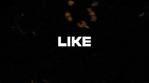 Flame subscription text animation. animated social media subscribe, like Video stock 269405805