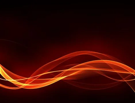 Flame swirls Stock Illustration