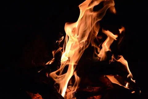 Flame tall Foto stock