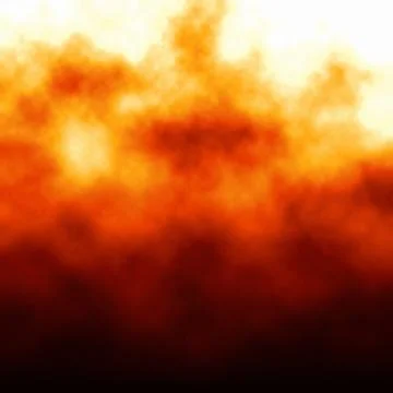 Flame texture gradient fiery abstract cloud Stock Illustration
