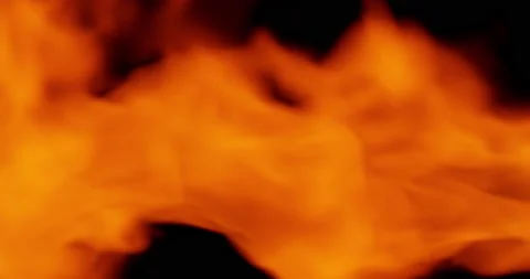Flame Thrower Large Flame Stock Footage 94380309
