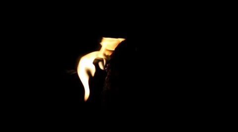 Flame torch 2 動画素材 38647393