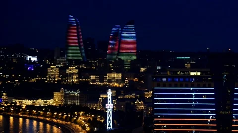 Flame Towers 動画素材 62394969