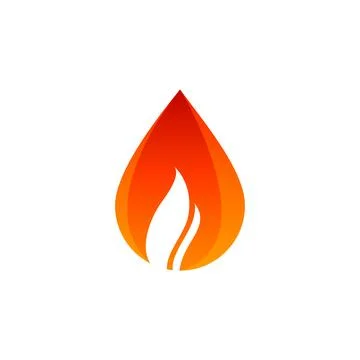 Flame vector graphic Stock Illustration