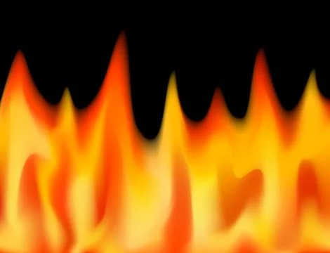 Flamed Stock-Illustration
