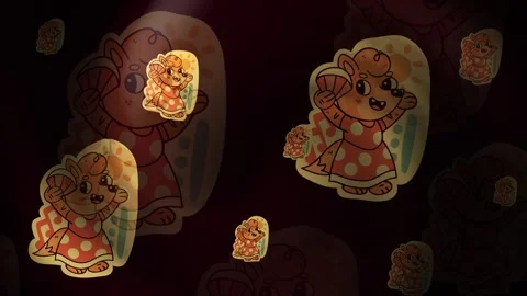 Flamenco Background Loop Stock Footage 309449737