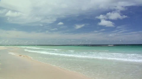 The Flamenco Beach at Culebra Stock Footage 38619022