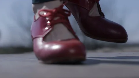 Flamenco dance. Legs close frame. Dancing Steps Woman Flamenco Dancer Stock Footage 112883937