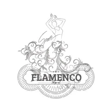 Flamenco Dancer 스톡 일러스트
