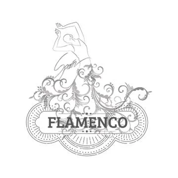 Flamenco Dancer Stock Illustration