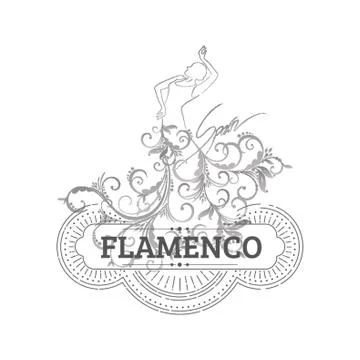 Flamenco Dancer 스톡 일러스트