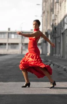 Flamenco dancer Stock Photos