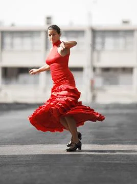 Flamenco dancer Stock Photos