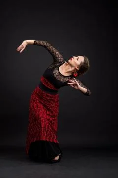 Flamenco dancer Stock Photos