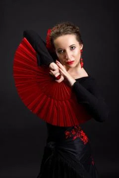 Flamenco dancer Stock Photos