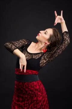 Flamenco dancer Stock Photos