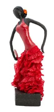 Flamenco Dancer Statue Stock Photos