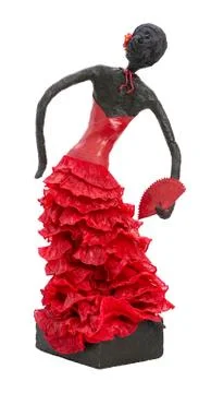 Flamenco Dancer Statue Stock Photos