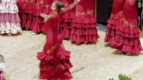 Flamenco Dancers Stock Footage 169406805