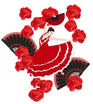 Flamenco 스톡 일러스트