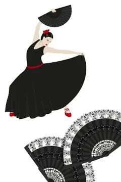 Flamenco Stock Illustration