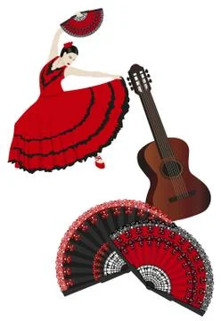 Flamenco Stock Illustration
