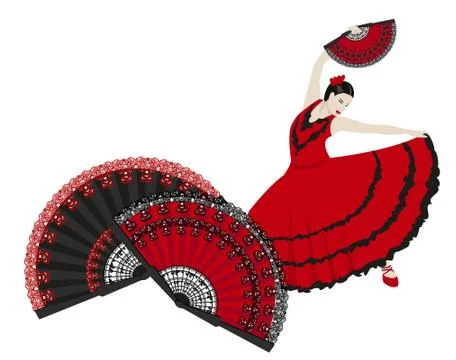 Flamenco Stock Illustration