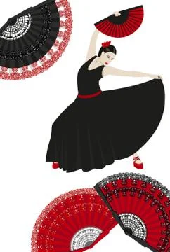 Flamenco Stock Illustration