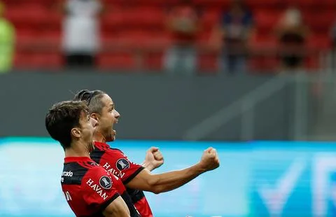Flamengo vs. Defensa y Justicia, Brasilia, Brazil - 21 Jul 2021 Stock Photos