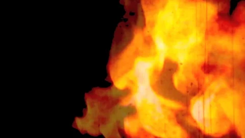 Flames 16mm 库存影片 107498424