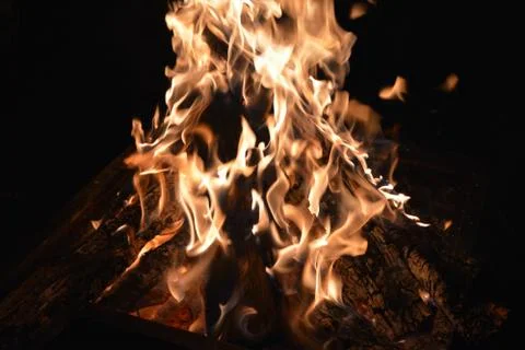 Flames 2 Stock Photos