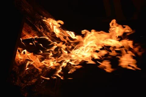 Flames 5 Stock Photos