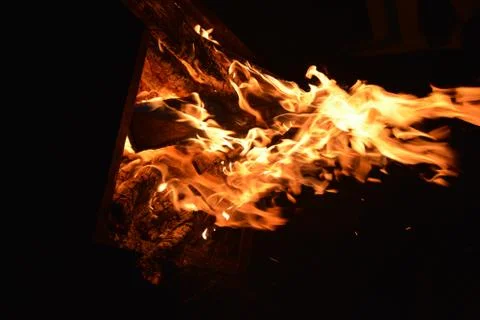 Flames 6 Stock Photos